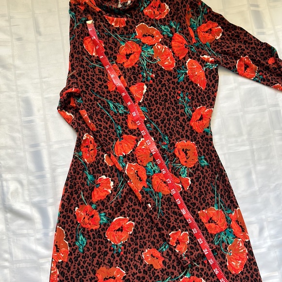 Free People Romance Retro Midi Dress with Poppy Floral Details - Picture 10 of 16